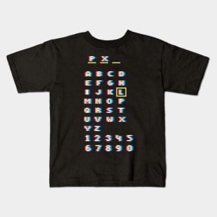Enter Your Initials Pixel Art Retro Arcade Kids T-Shirt